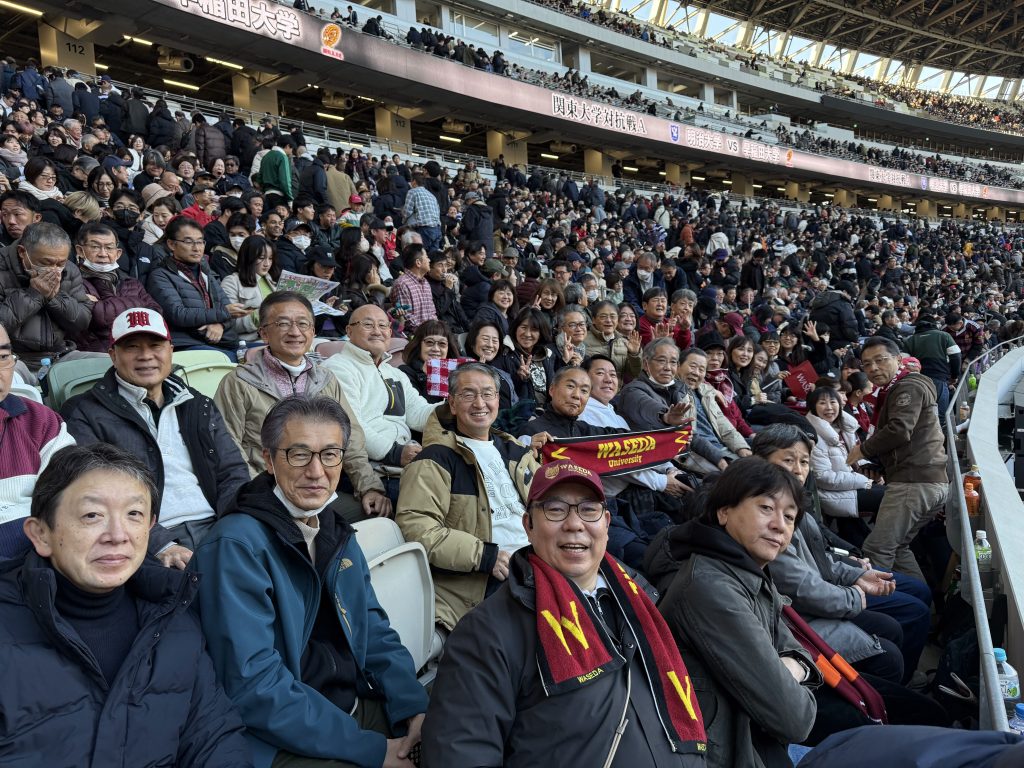 12/7(日)ラグビー早明戦を観戦してきました！の画像